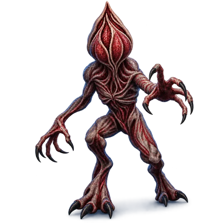 Demogorgon with closed head
